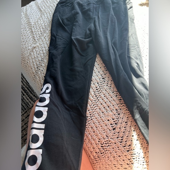 Adidas sweat pants. size large. - Picture 2 of 2